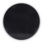 Miroir compact coulissant en plastique avec coque de protection couleur noir sixième vue