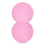 Miroir compact coulissant en plastique avec coque de protection couleur rose quatrière vue