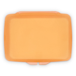 Set de pastilles de savon à usage unique dans un étui 20 pcs couleur orange troisième vue