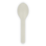 Set de 3 couverts en acier inoxydable dans un étui en plastique couleur beige quatrière vue