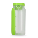 Lunch box multifonction avec couvercle à visser et couverts couleur vert lime sixième vue