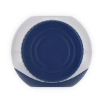 Lunch box multifonction avec couvercle à visser et couverts couleur bleu foncé neuvième vue