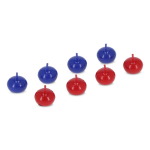 Jeu compact de curling de table portable avec boîte de rangement couleur noir troisième vue