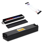 Jeu compact de curling de table portable avec boîte de rangement