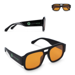 Lunettes de soleil recyclées avec verres teintés et protection UV400