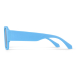 Lunettes de soleil en plastique dur recyclé avec protection UV400 couleur bleu ciel quatrière vue