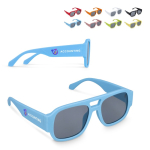 Lunettes de soleil en plastique dur recyclé avec protection UV400