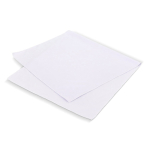Serviette à séchage rapide avec sublimation 200 g/m² 50 x 100 cm couleur blanc deuxième vue