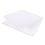 Serviette à séchage rapide avec sublimation 200g/m² 100 x 180 cm couleur blanc deuxième vue