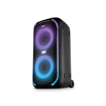 Enceinte à roulettes avec lumières multicolores Fresh'n Rebel 640 W couleur noir deuxième vue