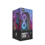 Enceinte à roulettes avec lumières multicolores Fresh'n Rebel 640 W couleur noir