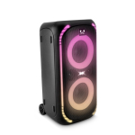 Enceinte à roulettes avec lumières multicolores Fresh'n Rebel 640 W couleur noir troisième vue