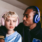 Casque arceau avec contrôle du volume Fresh'n Rebel Clam Blaze 2 couleur bleu sixième vue