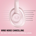 Casque arceau avec contrôle du volume Fresh'n Rebel Clam Blaze 2 couleur rose huitième vue
