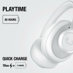 Casque arceau avec contrôle du volume Fresh'n Rebel Clam Blaze 2 couleur gris clair neuvième vue