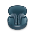 Écouteurs sans fil avec boutons cliquables Fresh'n Rebel Twins Core 2 couleur bleu foncé deuxième vue