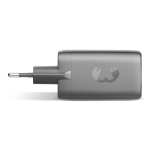 Chargeur rapide avec triple port 1 USB-A et 2 USB-C Fresh'n Rebel 67 W couleur gris foncé troisième vue