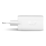 Chargeur rapide avec triple port 1 USB-A et 2 USB-C Fresh'n Rebel 67 W couleur gris clair troisième vue