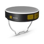 Lampe torche d’extérieur 300 lumens avec batterie externe 10 000 mAh couleur noir deuxième vue