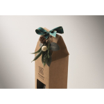 Coffret avec diffuseur en verre et bougie parfumée à la vanille couleur beige vue principale