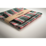 Nappe en coton à carreaux avec 4 serviettes incluses 200 g/m² couleur multicolore vue principale
