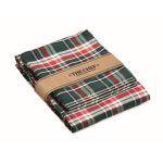 Nappe en coton à carreaux avec 4 serviettes incluses 200 g/m² couleur multicolore vue principale