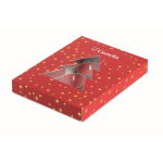 Lot de 12 bougies parfumées à la cannelle dans un coffret de Noël couleur rouge vue principale