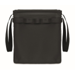 Organisateur en RPET pliable multifonction avec poignées et poches couleur noir septième vue