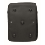 Organisateur en RPET pliable multifonction avec poignées et poches couleur noir neuvième vue