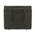 Organisateur en RPET pliable multifonction avec poignées et poches couleur noir dixième vue