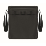 Organisateur en RPET pliable multifonction avec poignées et poches couleur noir