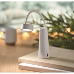 Lampe de bureau et lampe torche 2 en 1, réglable sur 3 modes couleur blanc deuxième vue d'ambiance