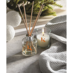 Set parfum vanille avec diffuseur de parfum et bougie en cire végétale couleur transparent deuxième vue principale