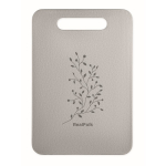 Petite planche à découper en inox pour un usage professionnel couleur argenté deuxième vue principale