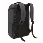 Sac à dos pour ordinateur en PU, doublure en RPET et compartiment 15'' couleur bleu marine deuxième vue