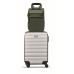 Sac à dos pour ordinateur en PU, doublure en RPET et compartiment 15'' couleur vert foncé
