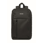 Sac à dos urbain en RPET avec compartiment rembourré pour PC 15'' couleur noir vue principale