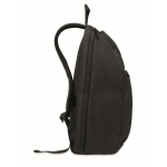 Sac à dos urbain en RPET avec compartiment rembourré pour PC 15'' couleur noir