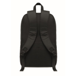 Sac à dos urbain en RPET avec compartiment rembourré pour PC 15'' couleur noir
