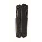 Outil multifonction pliant en aluminium et inox 13 en 1 avec étui couleur noir dixième vue