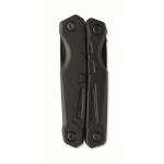 Outil multifonction pliant en aluminium et inox 13 en 1 avec étui couleur noir