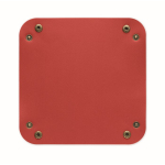 Vide-poche pliable en PU avec boutons-pression pour clés et objets couleur bordeaux cinquième vue