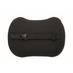 Coussin ergonomique en mousse à mémoire de forme pour soutien lombaire couleur noir sixième vue