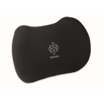 Coussin ergonomique en mousse à mémoire de forme pour soutien lombaire couleur noir vue principale