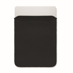 Housse pour ordinateur en néoprène de 3 mm d’épaisseur, format 16'' couleur noir troisième vue