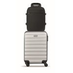 Sac à dos de voyage en polyester RPET avec compartiment pour PC 20 L couleur noir