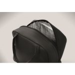 Kit d’urgence 3 en 1 avec radio et lampe torche LED dans sac isotherme couleur noir deuxième vue photographique