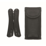 Kit d’urgence 3 en 1 avec radio et lampe torche LED dans sac isotherme couleur noir dixième vue