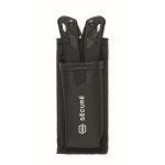 Kit d’urgence 3 en 1 avec radio et lampe torche LED dans sac isotherme couleur noir vue principale