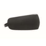 Coussin cervical de massage rechargeable en mousse à mémoire de forme couleur noir quatrième vue